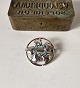 Beautiful old 
silver brooch 
with 
turquoises. 
Stamped 830. 
Diameter 3.3 
cm.