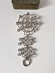 Frank Juhls 
large brooch in 
silver
Stamp: F.Juhls 
- 830s - 
Kautokeino
Length 13.5 
cm. Width ...