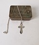 Beautiful old 
silver cross on 
a silver chain. 

The cross 
itself is 
stamped 813L. 
The chain is 
...