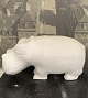 Large figure of 
a hippopotamus 
made of 
unpainted 
plaster. In 
good condition 
with few 
surface ...