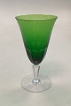 Lindenborg 
Green white 
wine glass from 
Holmegaard 
Glassworks. 
Designed by 
Jacob E. Bang 
for ...
