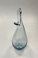 Holmegaard 
Duckling / 
Næb-Vase af 
klart/aquafarvet 
glas. Designet 
af Per Lütken 
fra 1952-1974. 
...
