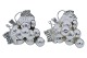Herman Siersbøl 
sterling silver 
grape ear 
sticks.
Hallmarked "HS 
925S". Herman 
Siersbol was a 
...