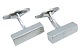 Sterling 
silver, pair of 
modern 
cufflinks from 
around 1960 to 
1970.
Hallmarked 
"925S" and ...