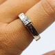 Birgitte Munch; 
A diamond ring 
in 14k white 
gold set with a 
diamond. 
Diamond 0,60 
ct. Colour: ...