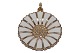 Anton Michelsen 
silver, Daisy 
pendant with 
enamel.
Diameter 2.5 
cm.
Perfect 
condition.
