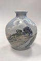 Bing and 
Grondahl Art 
Nouveau Vase 
No. 8776/506. 
Decoration with 
stone dolmen in 
landscape. 1st 
...