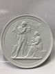 Royal 
Copenhagen 
Bisquit plate 
by Thorvaldsen 
"Manhood and 
Autumn"
Stamped "Royal 
Copenhagen ...