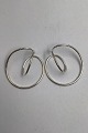 Georg Jensen 
Sterling Silver 
Earrings No. 
554C Alliance 
Allan Scharff
Measures 4 cm 
x 4.2 cm ...