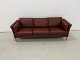 
Architect 
designed Mogens 
Hansen MH2225 
3-seater sofa 
in Gefion 
leather cognac 
and legs 40-40 
...