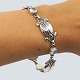 Georg Jensen; A "Moonlight Blossom" bracelet of sterling ...
