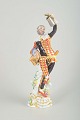 Meissen 
Porcelain 
Figure 
“Harlequin”.
Magnificent 
and highly 
detailed 
porcelain 
figure of ...