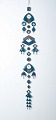 Kalevala Koru, 
Finland
Ceramic Wall 
Hanger/dream 
catcher, 1960s.
Handmade 
ceramic wall 
...