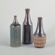 Wallåkra 
Keramik
Three small 
vases, 
Mid-Century.
Organically 
shaped vases in 
wheel-thrown 
...