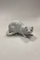 Royal 
Copenhagen 
Figurine of 
White Mink No. 
4654. Designed 
by Jeanne Grut 
in 1959. 
Measures 10 
...