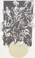 Emil Gregersen 
(1921–1993)
Color 
lithograph.
Depiction of a 
stylized plant 
in a round 
vase, ...