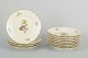 12 Royal 
Copenhagen 
Frijsenborg 
plates
Model/decoration: 
910/1626
1st quality
Mid 20th ...