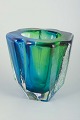 Göran Wärff for 
Kosta Boda
Vase, 1970s.
Organic-shaped 
glass vase in 
blue and green 
tones with ...