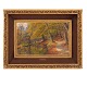 Peder Mønsted, 
1859-1941, oil 
on canvas
The stream at 
Sorgenfri, 
Denmark
Signed and 
dated "P. ...