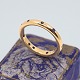 C. Antonsen; Ring in 14k gold set with sapphires