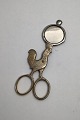 Fife Arms 
Gilded Steel 
Egg Scissors
Measures 14.5 
cm (5.70 inch) 
(No Hallmarks)