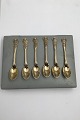 Anton Michelsen 
Sterling Silver 
Rosenborg Mocha 
Spoon Set (6) 
Gilded
Measures 9 cm 
(3.64 inch) ...