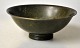 Small Danish 
patinated 
bronze bowl, 
art deco, 
approx. 1930. 
On a small 
stand rim. 
Stamped: ...