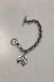 Aarre and Krogh 
Sterling Silver 
Bracelet with 
Horseshoe 
Pendant
Measures: 20 
cm / 7.87 ...