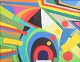 Scandinavian 
artist
Concrete 
composition.
Oil on canvas.
A 
coloristically 
strong and ...