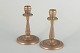 CAWA, Denmark
Pair of brass 
candlesticks, 
Art Deco, 
1940s.
Solid brass 
candlesticks 
with ...