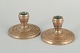 CAWA, Denmark
Pair of brass 
candlesticks, 
Art Deco, 
1940s.
Solid brass 
candlesticks 
with ...