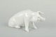 Royal 
Copenhagen
Pig, model 
1400, 1910s.
Naturalistic 
figure of a pig 
in white-glazed 
...