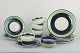 Rörstrand, 
Sweden
“Maria” tea 
service, 1970s.
Collection 
consisting of 
cake plates, 
cups, ...