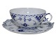 Royal 
Copenhagen Blue 
Fluted Full 
Lace, tea cup 
with matching 
saucer.
Decoration 
number ...