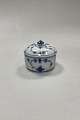 Royal 
Copenhagen Blue 
Fluted Plain 
Bonbonniere / 
Lidded Bowl. 
1st Quality 
with a defect 
on the ...