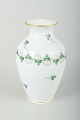 Herend, Hungary
Vase, mid-20th 
century.
Elegant 
porcelain vase 
with 
hand-painted 
green leaf ...