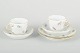 Meissen
2 mocha cups 
with saucers 
and plates, 
mid-20th 
century.
Set consisting 
of 2 ...