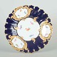 Meissen, 
Germany
dish, 1924–34.
Porcelain dish 
with scalloped 
edges, cobalt 
blue glaze, ...