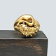 A ring in 18k 
gold. Ring size 
55.
W. 0,4 - 1,6 
cm.
Please contact 
us if you're
looking for 
...