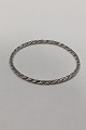 Modern Armring 
Bangle in 
Sterling Silver 

Inner Width: 
59 mm / 2.32 
inch  
Weight: 9,9 g 
/ ...