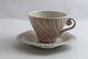 Royal Copenhagen. Pink Conch. Design Arje Griegst. Coffee cup. Model 14179. (1 
quality).