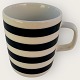 Marimekko mug 
with stripes, 
Oiva Tasaraita, 
Height 9.5cm, 
diameter 8cm 
*perfect 
condition*