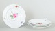 Meissen
Four dinner 
plates, c. 
1930s.
Four porcelain 
plates, 
hand-painted 
with 
multicoloured 
...