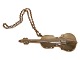 Georg Jensen 
Golden 
Christmas 
Ornament - 
Violin - 
without box.
Height 5.5 cm.
Perfect ...