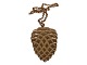 Georg Jensen 
Golden 
Christmas 
Ornament - Pine 
Cone - without 
box.
Height 3.8 cm.
Perfect ...