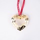Georg Jensen 
Christmas Euro 
2015. Heart 
plated with 24 
kt. gold. H: 9 
cm, W: 9 cm. 
Classic ...