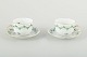 Herend, Hungary
2 demitasse 
cups with 
saucers, 
mid-20th 
century.
Elegant 
porcelain set 
with ...
