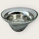 Small silver 
plated bowl 
with glass 
insert, height 
8.5cm, diameter 
13.8cm, glass 
insert in fine 
...