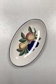 Royal Copenhagen Gylden Sommer Oval Skål No. 710Måler 14,5 cm / 4,52 in.