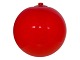 Odense Glass 
Holmegaard 
large orange / 
red glass ball 
for hanging or 
to put on top 
of a ...